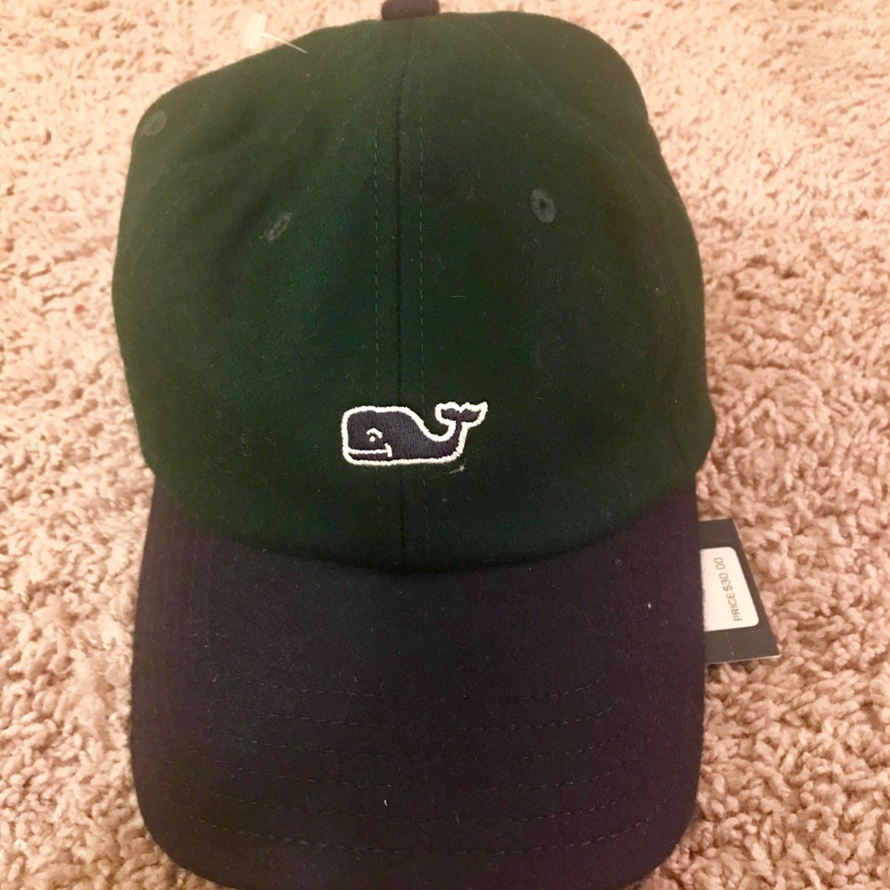 Vineyard Vines Wool Tartan Baseball Cap